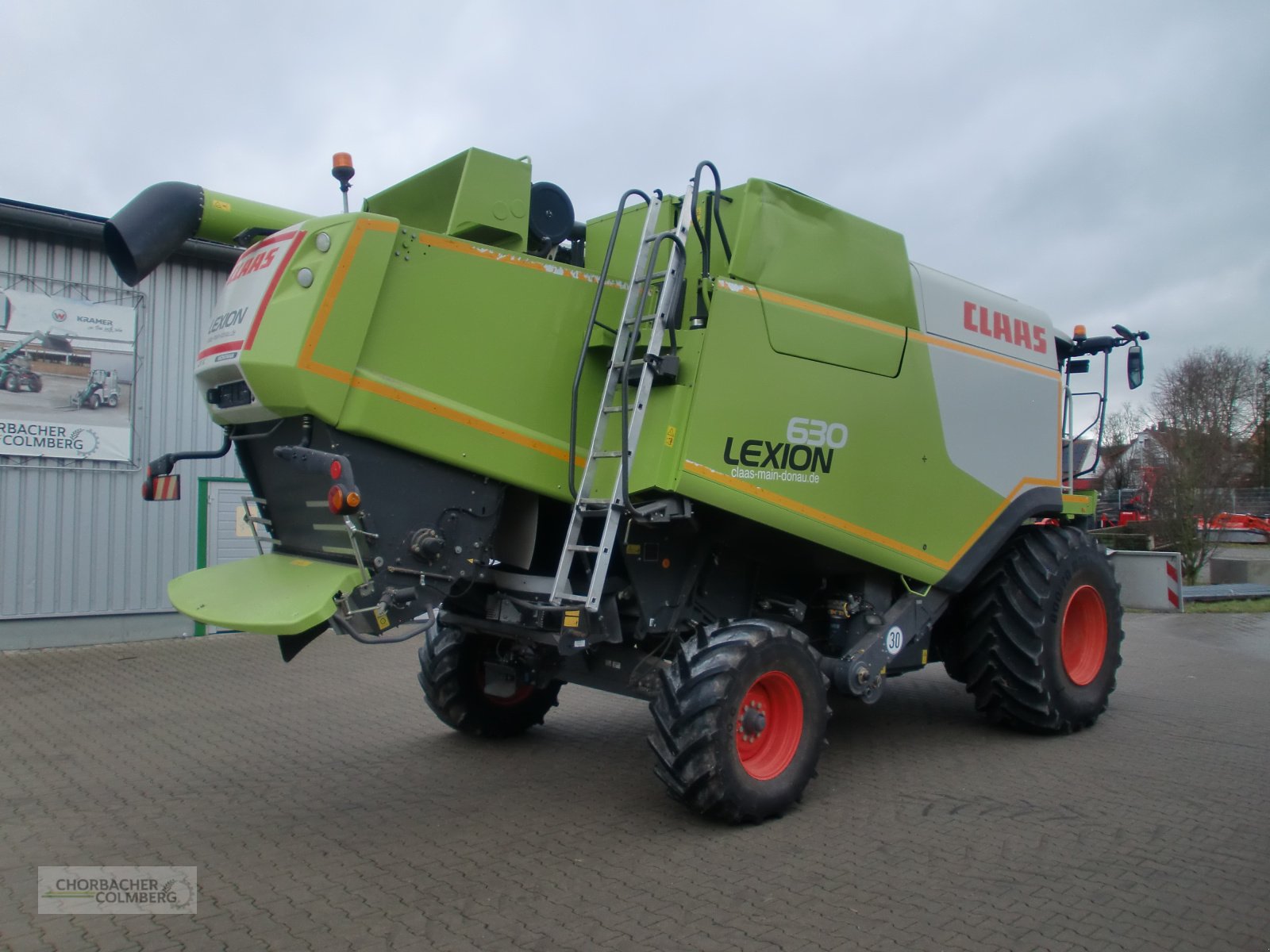 Mähdrescher des Typs CLAAS Lexion 630 Montana, Gebrauchtmaschine in Colmberg (Bild 3)