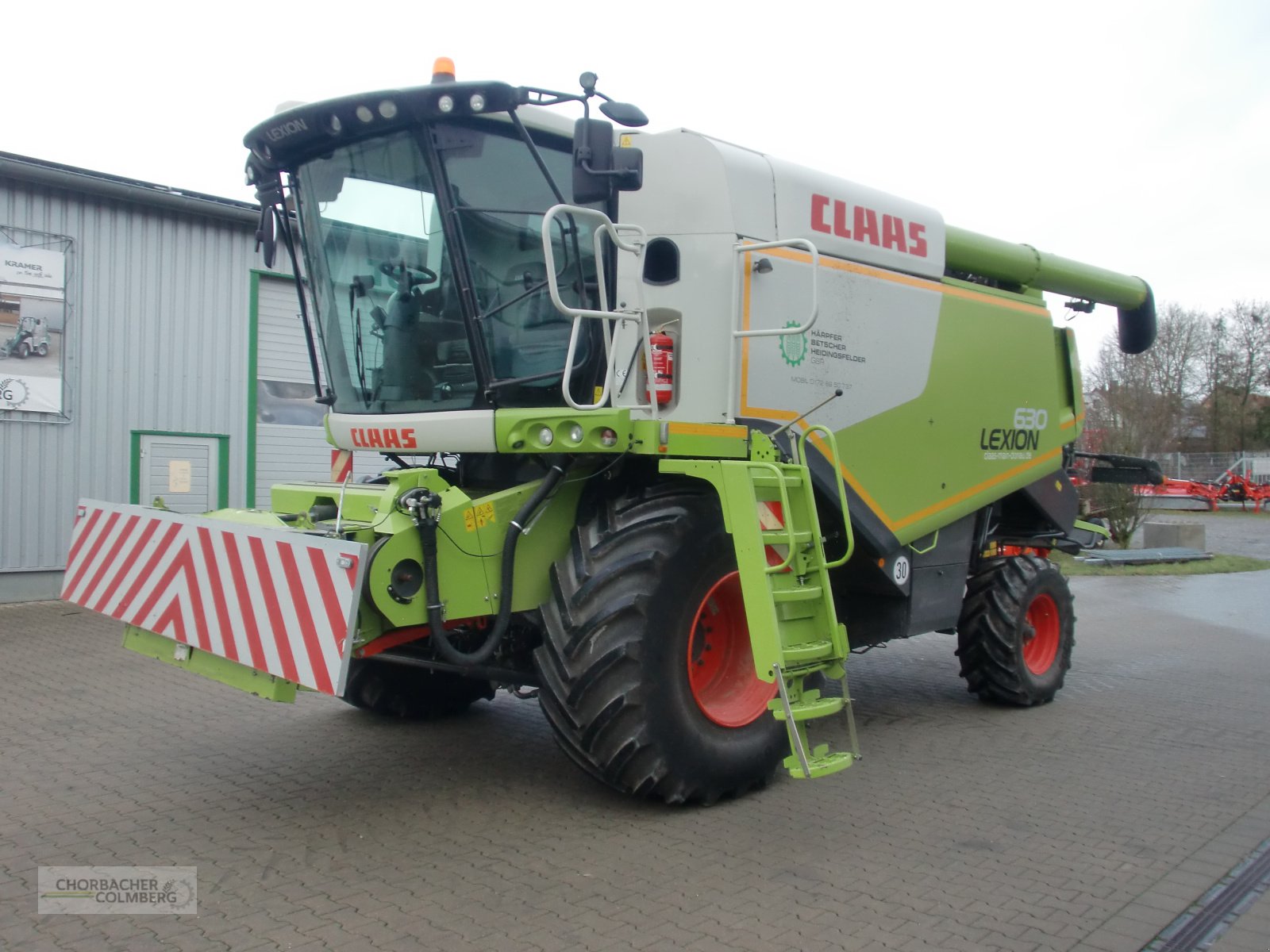 Mähdrescher of the type CLAAS Lexion 630 Montana, Gebrauchtmaschine in Colmberg (Picture 1)