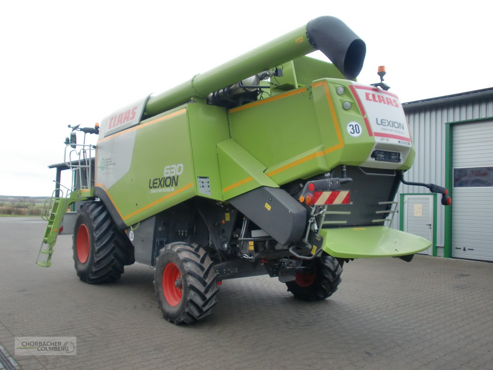 Mähdrescher des Typs CLAAS Lexion 630 Montana, Gebrauchtmaschine in Colmberg (Bild 4)