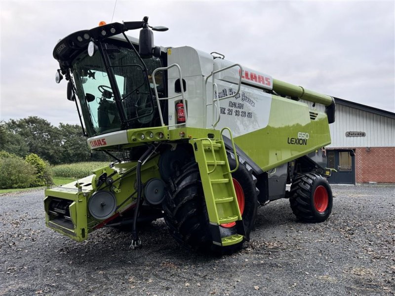 Mähdrescher tip CLAAS LEXION 650 KUN 835 TIMER OG V770 SKÆREBORD!, Gebrauchtmaschine in Nørager (Poză 1)