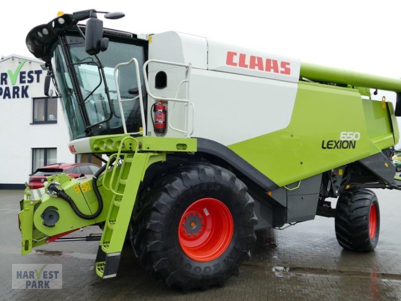 Mähdrescher des Typs CLAAS Lexion 650, Gebrauchtmaschine in Emsbüren (Bild 1)