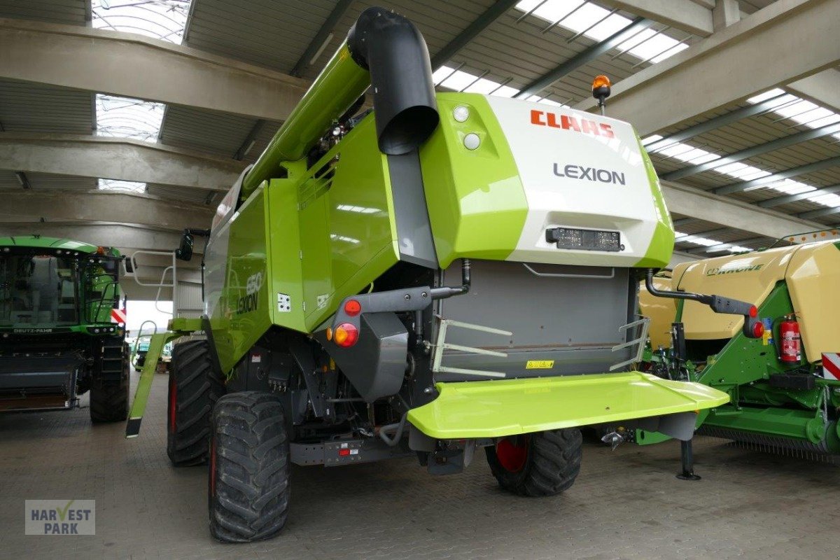 Mähdrescher des Typs CLAAS Lexion 650, Gebrauchtmaschine in Emsbüren (Bild 4)