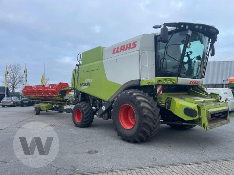 Mähdrescher des Typs CLAAS Lexion 650, Gebrauchtmaschine in Jördenstorf (Bild 1)