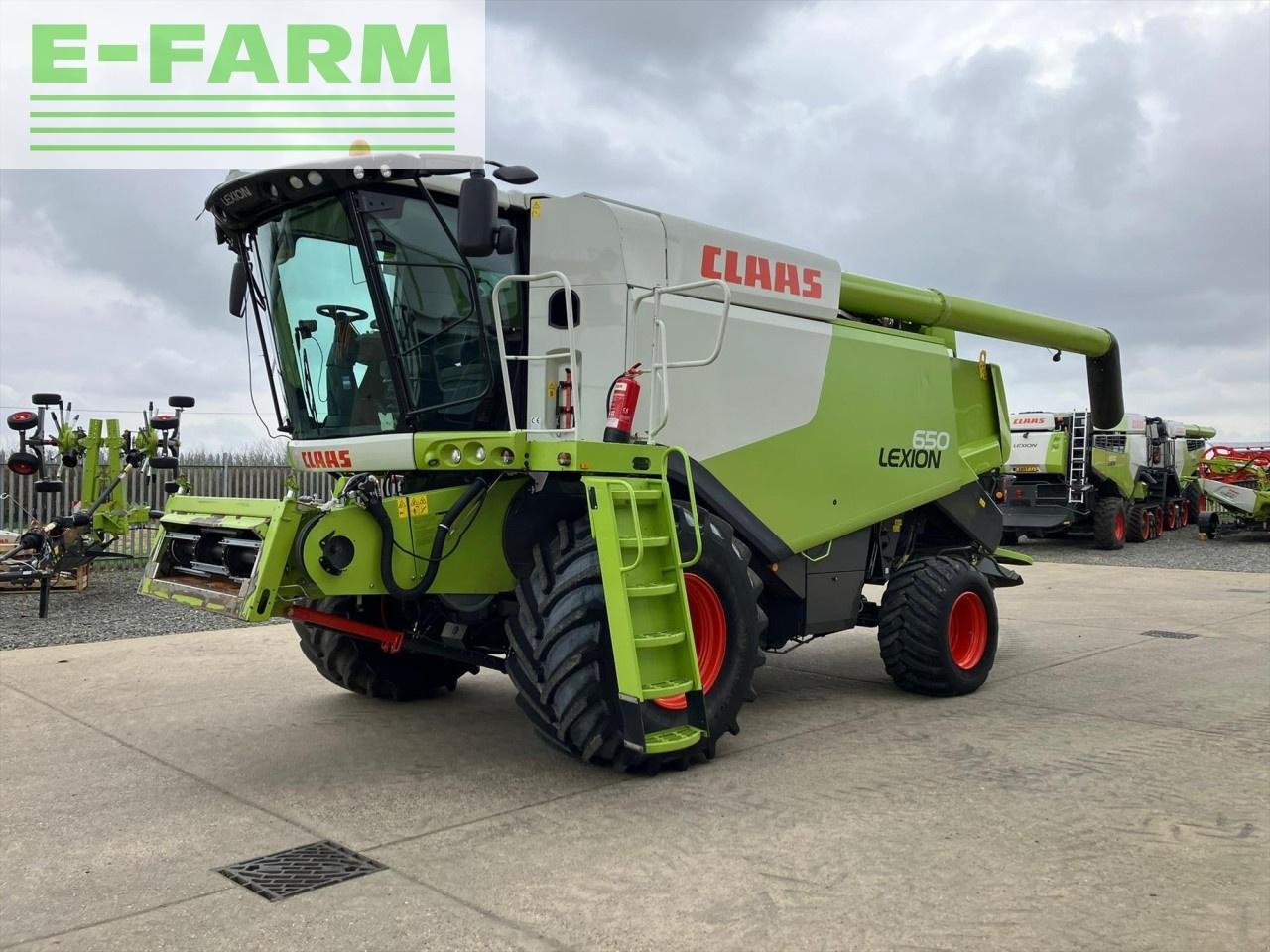 Mähdrescher типа CLAAS LEXION 650, Gebrauchtmaschine в DEREHAM (Фотография 1)