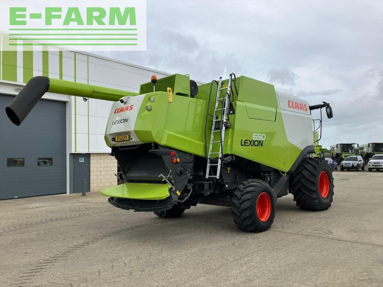 Mähdrescher του τύπου CLAAS LEXION 650, Gebrauchtmaschine σε DEREHAM (Φωτογραφία 5)