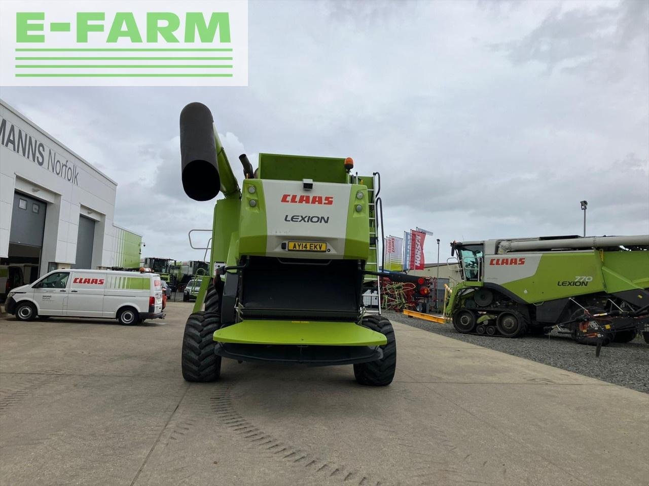 Mähdrescher του τύπου CLAAS LEXION 650, Gebrauchtmaschine σε DEREHAM (Φωτογραφία 7)