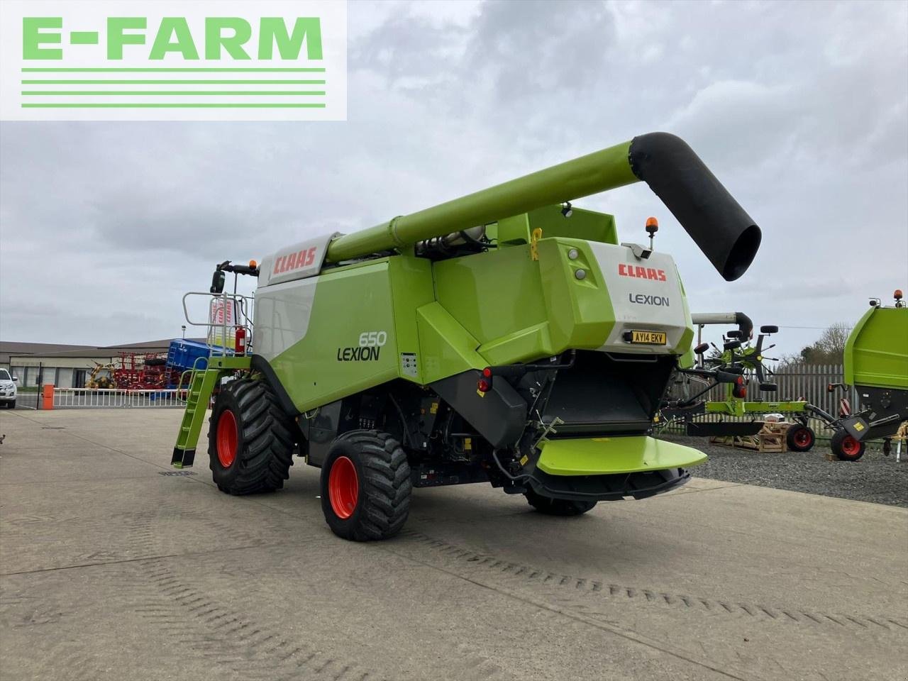 Mähdrescher typu CLAAS LEXION 650, Gebrauchtmaschine v DEREHAM (Obrázok 8)