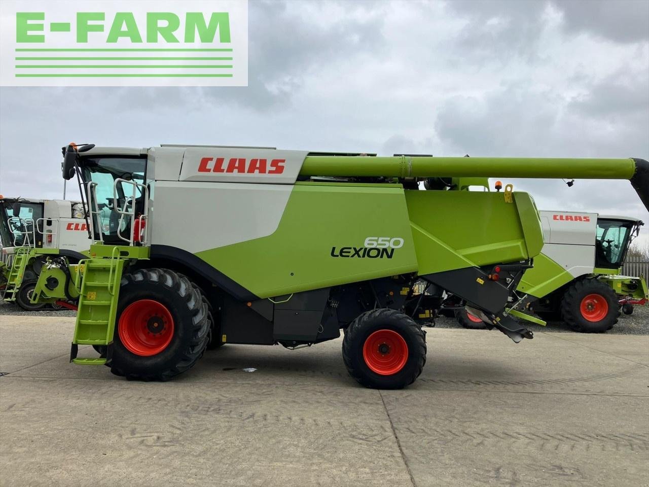 Mähdrescher a típus CLAAS LEXION 650, Gebrauchtmaschine ekkor: DEREHAM (Kép 9)