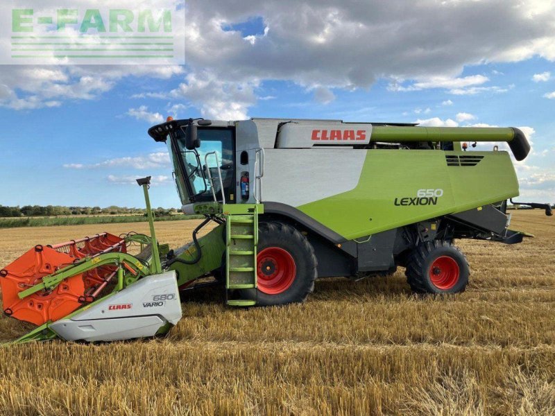 Mähdrescher του τύπου CLAAS LEXION 650, Gebrauchtmaschine σε ULCEBY, ALFORD (Φωτογραφία 1)