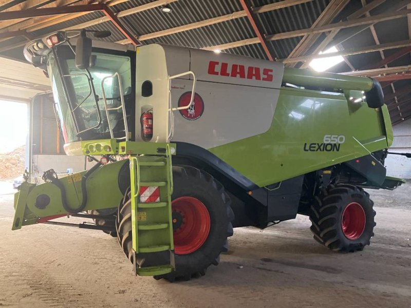 Mähdrescher des Typs CLAAS LEXION 650, Gebrauchtmaschine in Brønderslev (Bild 1)