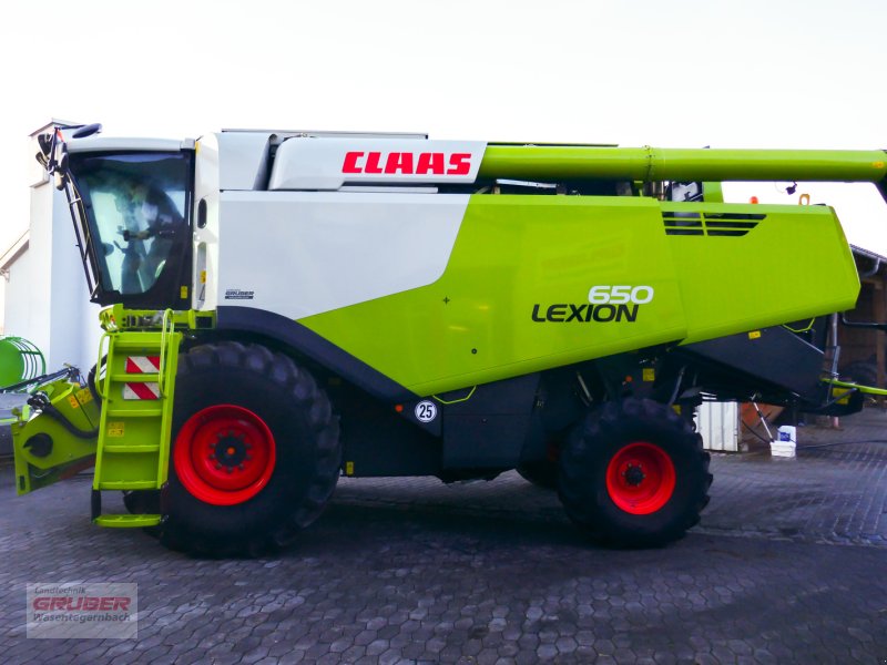 Mähdrescher des Typs CLAAS Lexion 650, Gebrauchtmaschine in Dorfen (Bild 1)