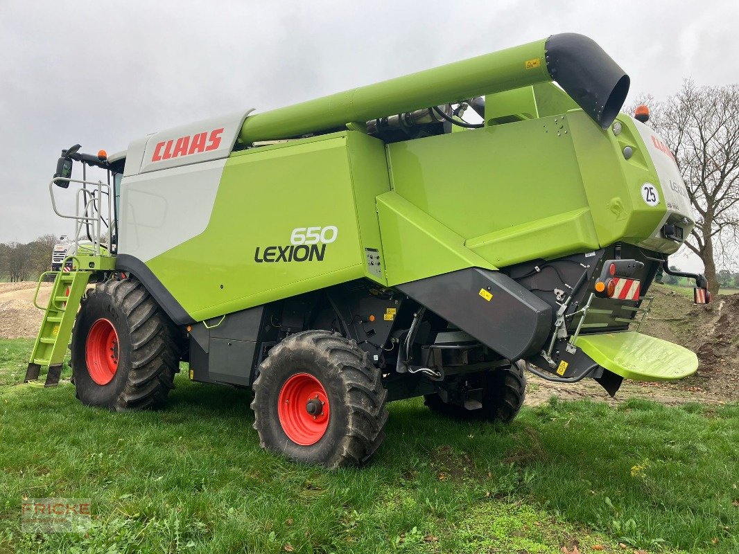 Mähdrescher des Typs CLAAS Lexion 650, Gebrauchtmaschine in Bockel - Gyhum (Bild 1)