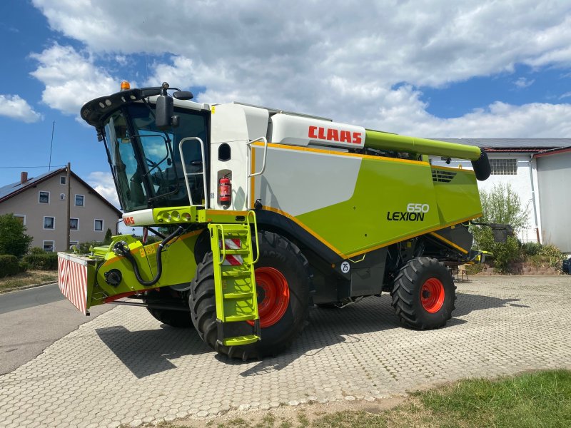 Mähdrescher des Typs CLAAS Lexion 650, Gebrauchtmaschine in Neukirchen-Balbini (Bild 1)