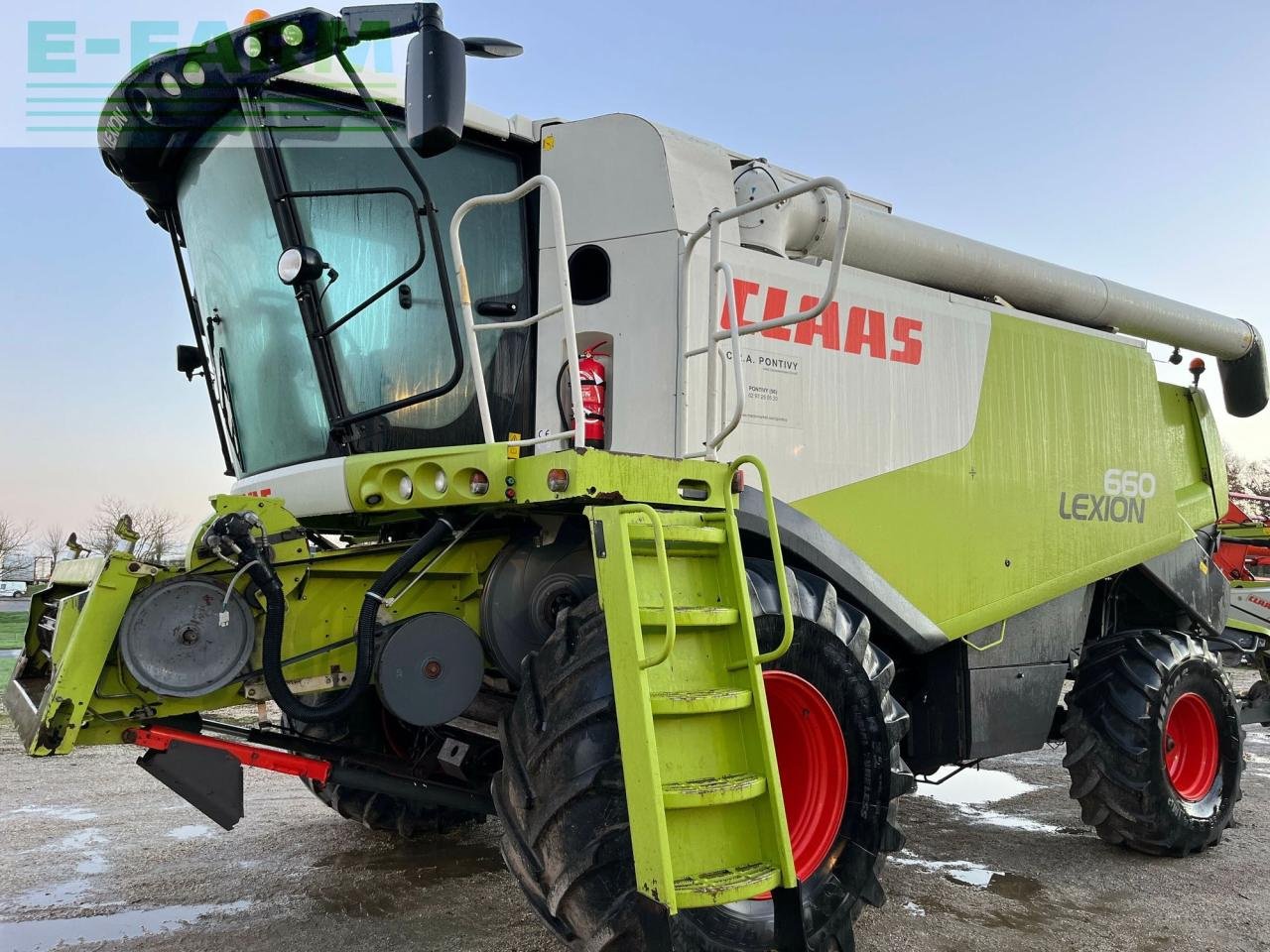 Mähdrescher del tipo CLAAS lexion 660 t3, Gebrauchtmaschine en PONTIVY (56 - MORBIHAN) (Imagen 1)