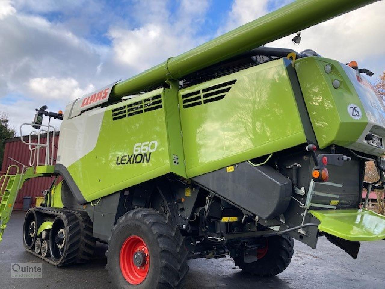 Mähdrescher del tipo CLAAS Lexion 660 TerraTrac, Gebrauchtmaschine en Lichtenau-Kleinenberg (Imagen 2)