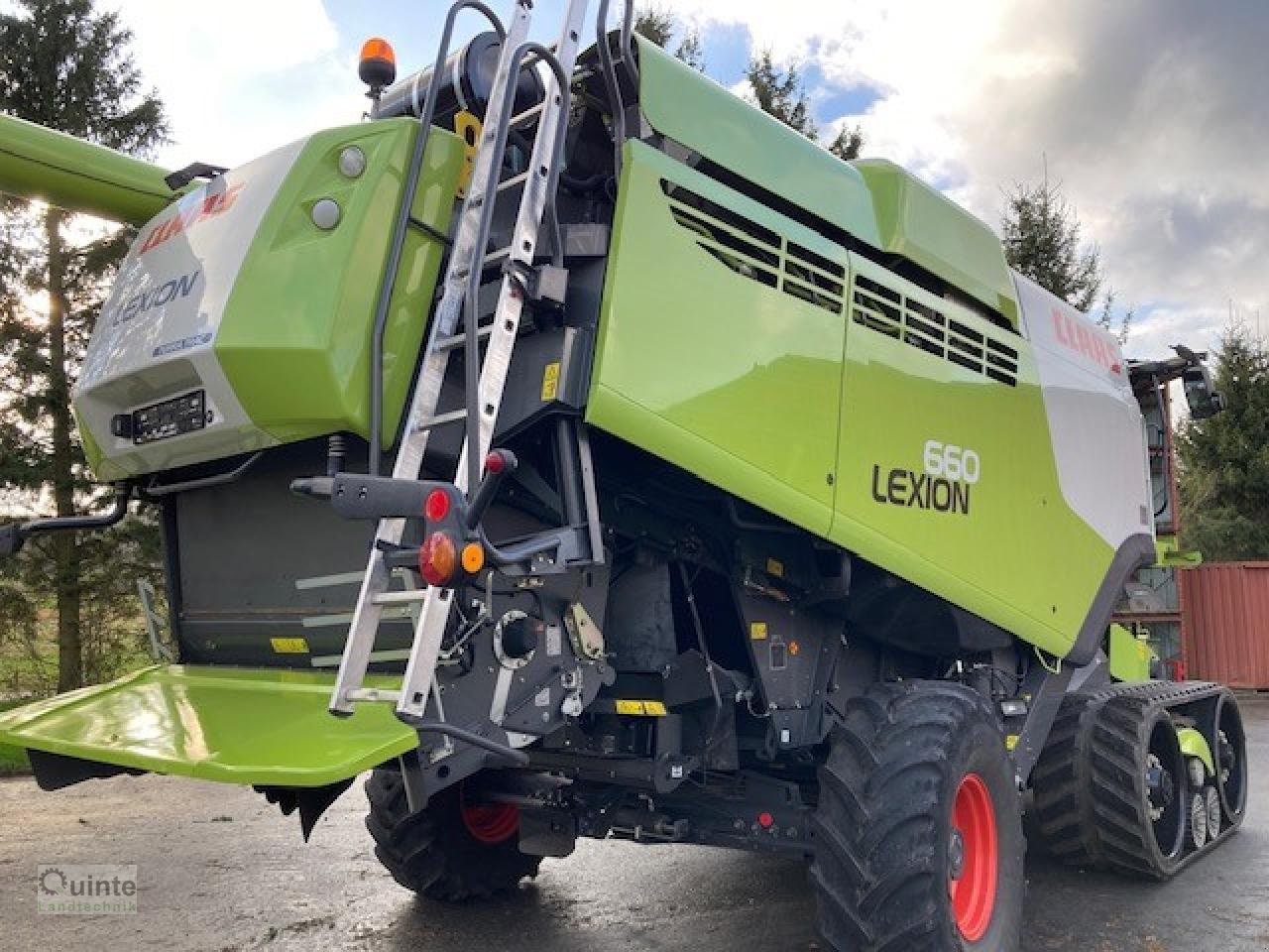 Mähdrescher du type CLAAS Lexion 660 TerraTrac, Gebrauchtmaschine en Lichtenau-Kleinenberg (Photo 3)