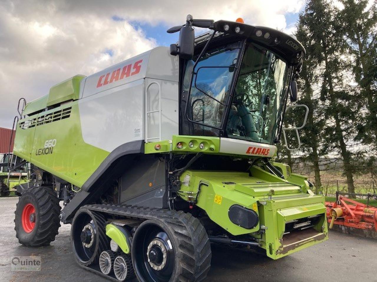 Mähdrescher du type CLAAS Lexion 660 TerraTrac, Gebrauchtmaschine en Lichtenau-Kleinenberg (Photo 4)