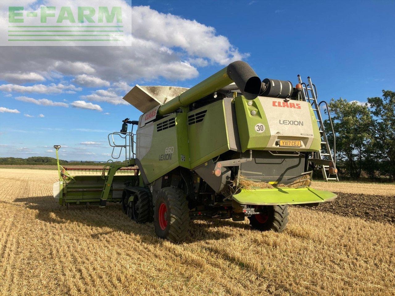 Mähdrescher Türe ait CLAAS LEXION 660 TT, Gebrauchtmaschine içinde WILBERFOSS, YORK (resim 2)