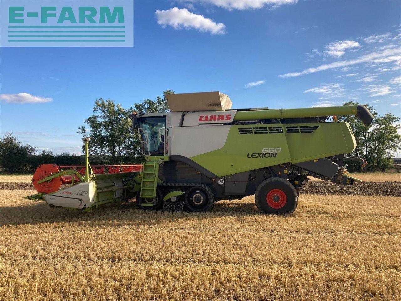 Mähdrescher Türe ait CLAAS LEXION 660 TT, Gebrauchtmaschine içinde WILBERFOSS, YORK (resim 5)