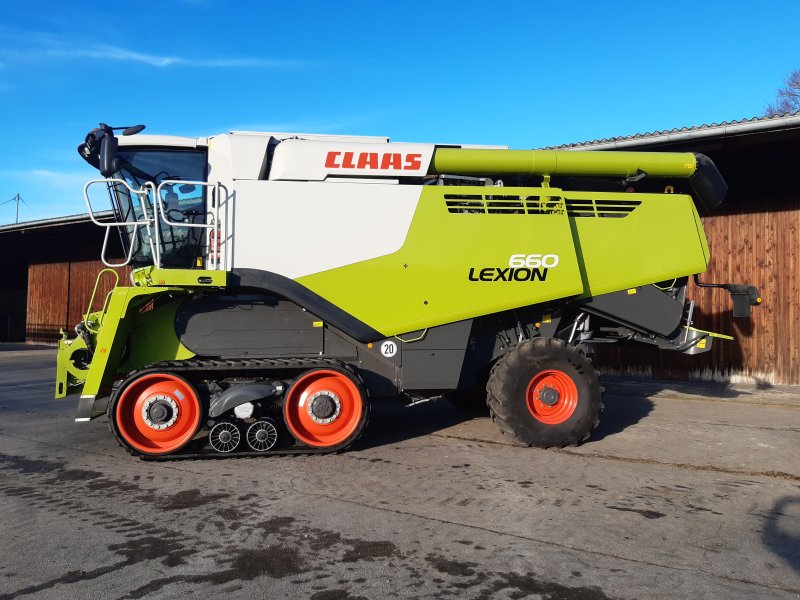 Mähdrescher des Typs CLAAS Lexion 660 TT, Gebrauchtmaschine in Penzing (Bild 1)