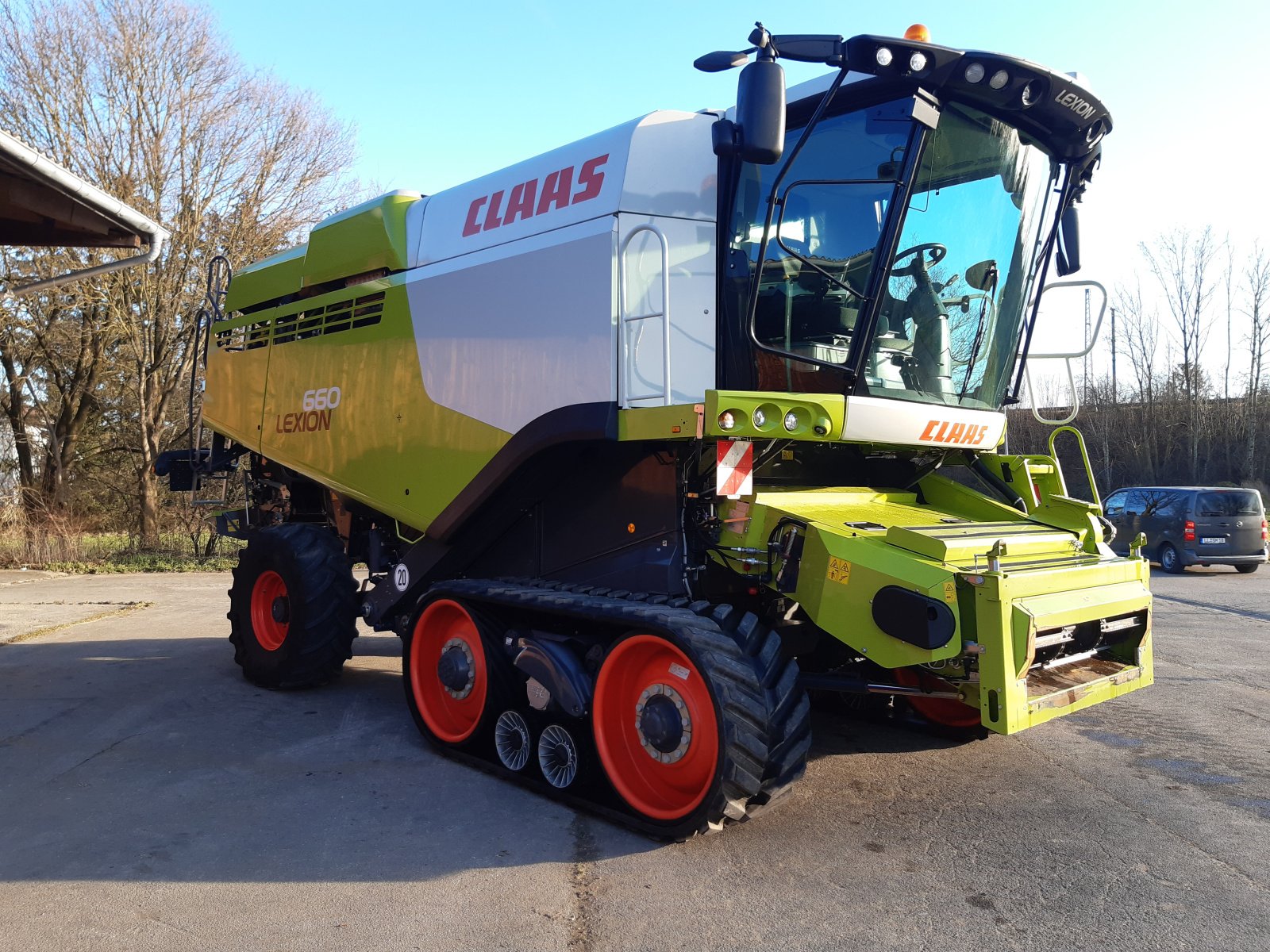 Mähdrescher des Typs CLAAS Lexion 660 TT, Gebrauchtmaschine in Penzing (Bild 4)