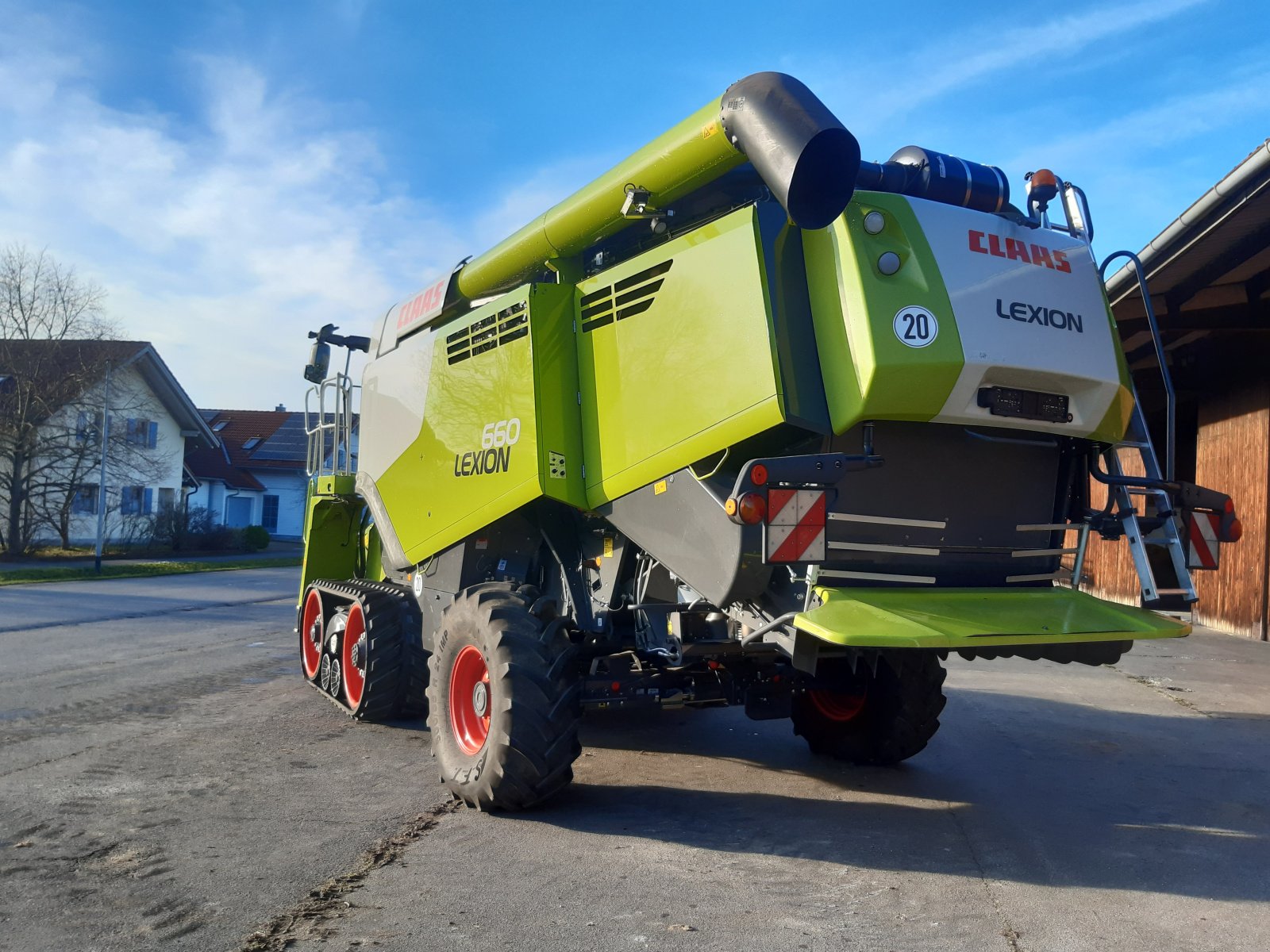 Mähdrescher des Typs CLAAS Lexion 660 TT, Gebrauchtmaschine in Penzing (Bild 9)