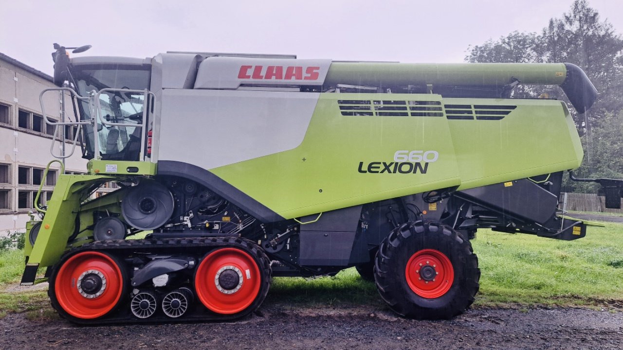 Mähdrescher des Typs CLAAS Lexion 660 TT, Gebrauchtmaschine in Turnow (Bild 3)