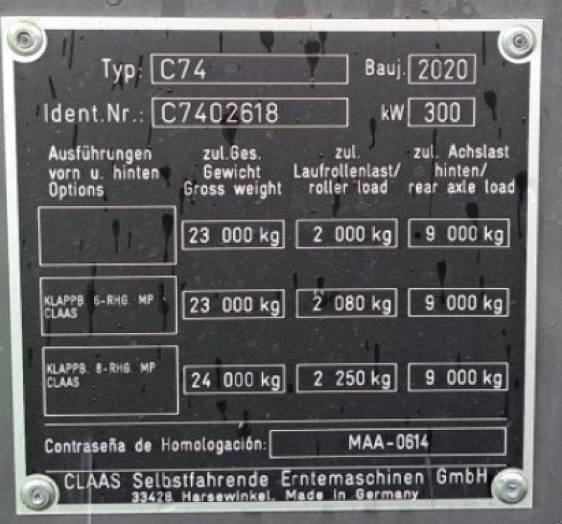 Mähdrescher typu CLAAS Lexion 660 TT, Gebrauchtmaschine v Turnow (Obrázok 7)