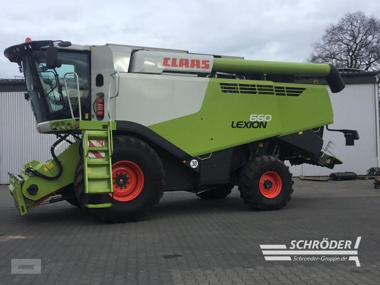 Mähdrescher типа CLAAS LEXION 660 + V770 SCHNEIDWERK, Gebrauchtmaschine в Lastrup (Фотография 1)