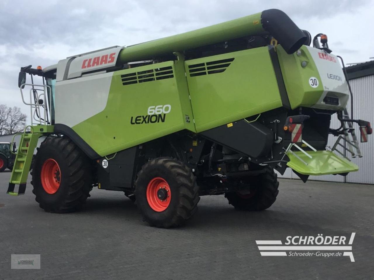 Mähdrescher типа CLAAS LEXION 660 + V770 SCHNEIDWERK, Gebrauchtmaschine в Lastrup (Фотография 2)