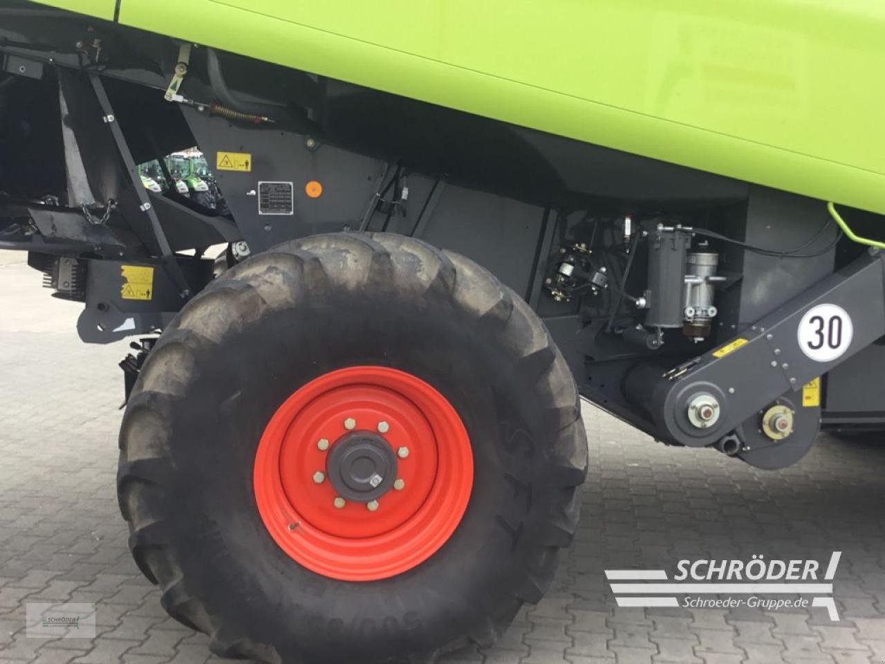 Mähdrescher типа CLAAS LEXION 660 + V770 SCHNEIDWERK, Gebrauchtmaschine в Lastrup (Фотография 10)