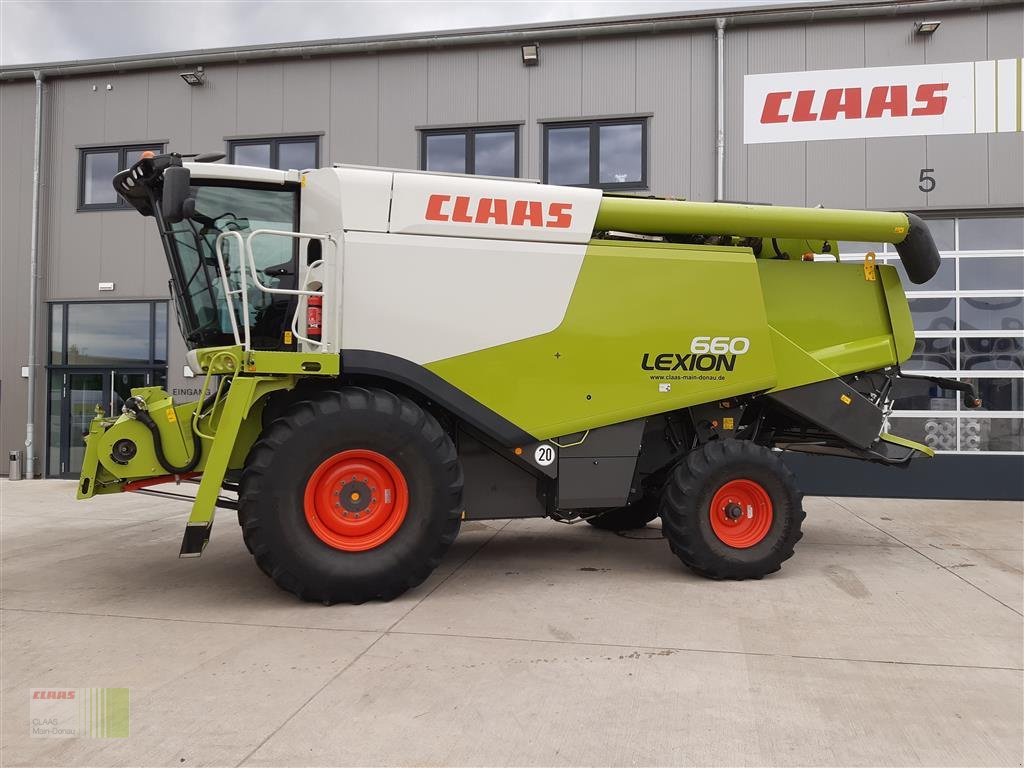 Mähdrescher del tipo CLAAS Lexion 660, Gebrauchtmaschine en Wassertrüdingen (Imagen 2)