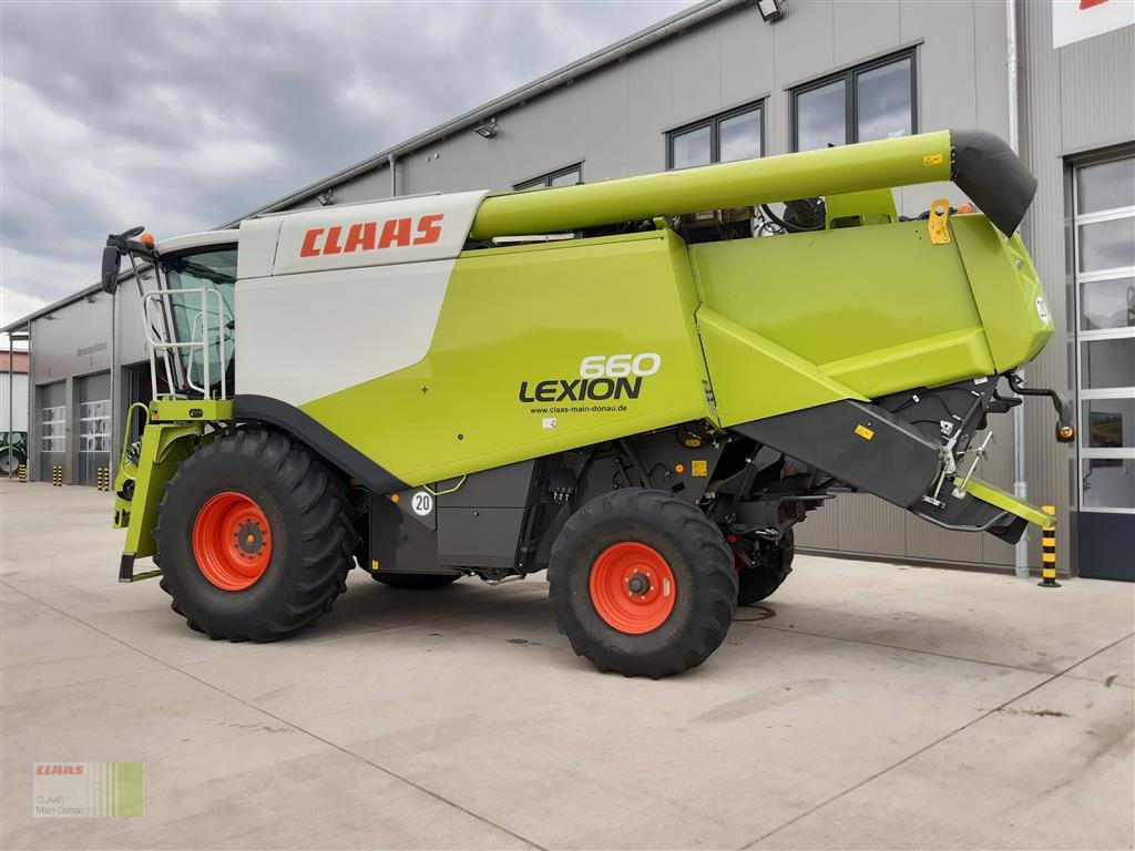 Mähdrescher des Typs CLAAS Lexion 660, Gebrauchtmaschine in Wassertrüdingen (Bild 4)