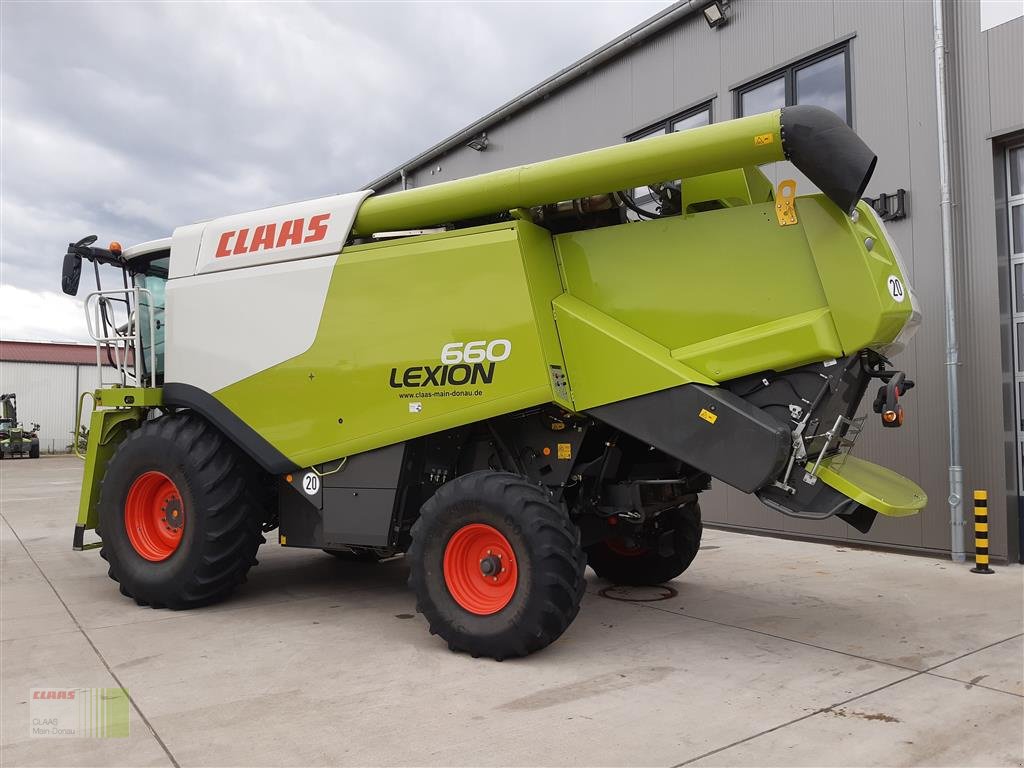 Mähdrescher des Typs CLAAS Lexion 660, Gebrauchtmaschine in Wassertrüdingen (Bild 5)