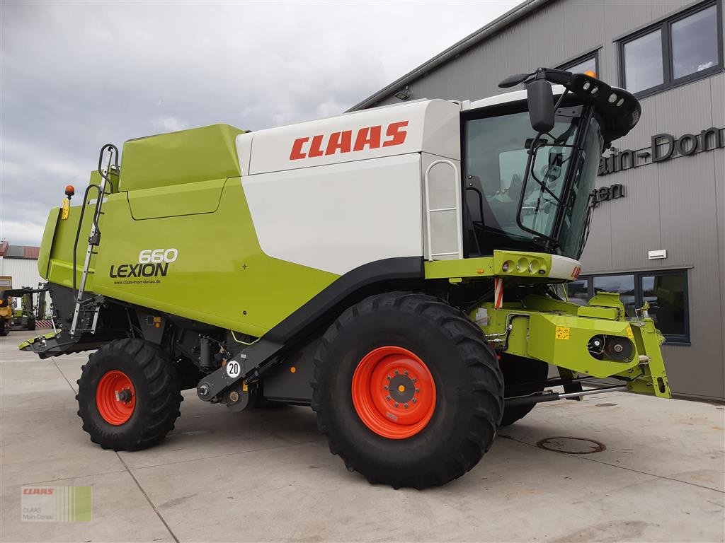 Mähdrescher des Typs CLAAS Lexion 660, Gebrauchtmaschine in Wassertrüdingen (Bild 14)