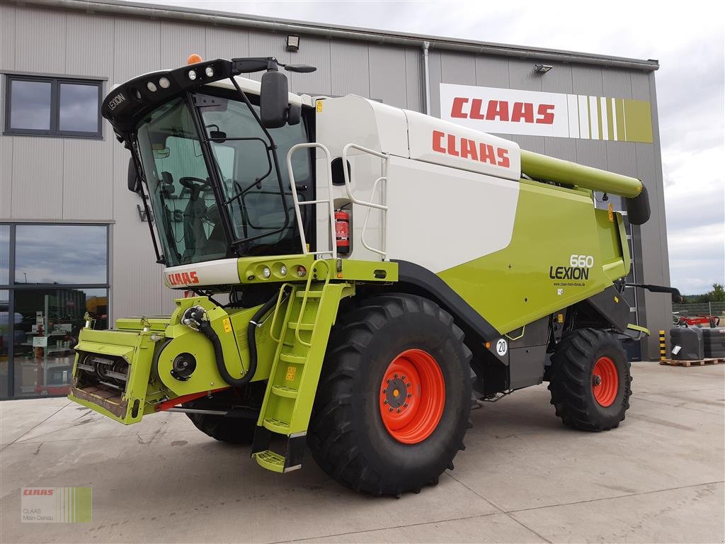 Mähdrescher des Typs CLAAS Lexion 660, Gebrauchtmaschine in Wassertrüdingen (Bild 18)