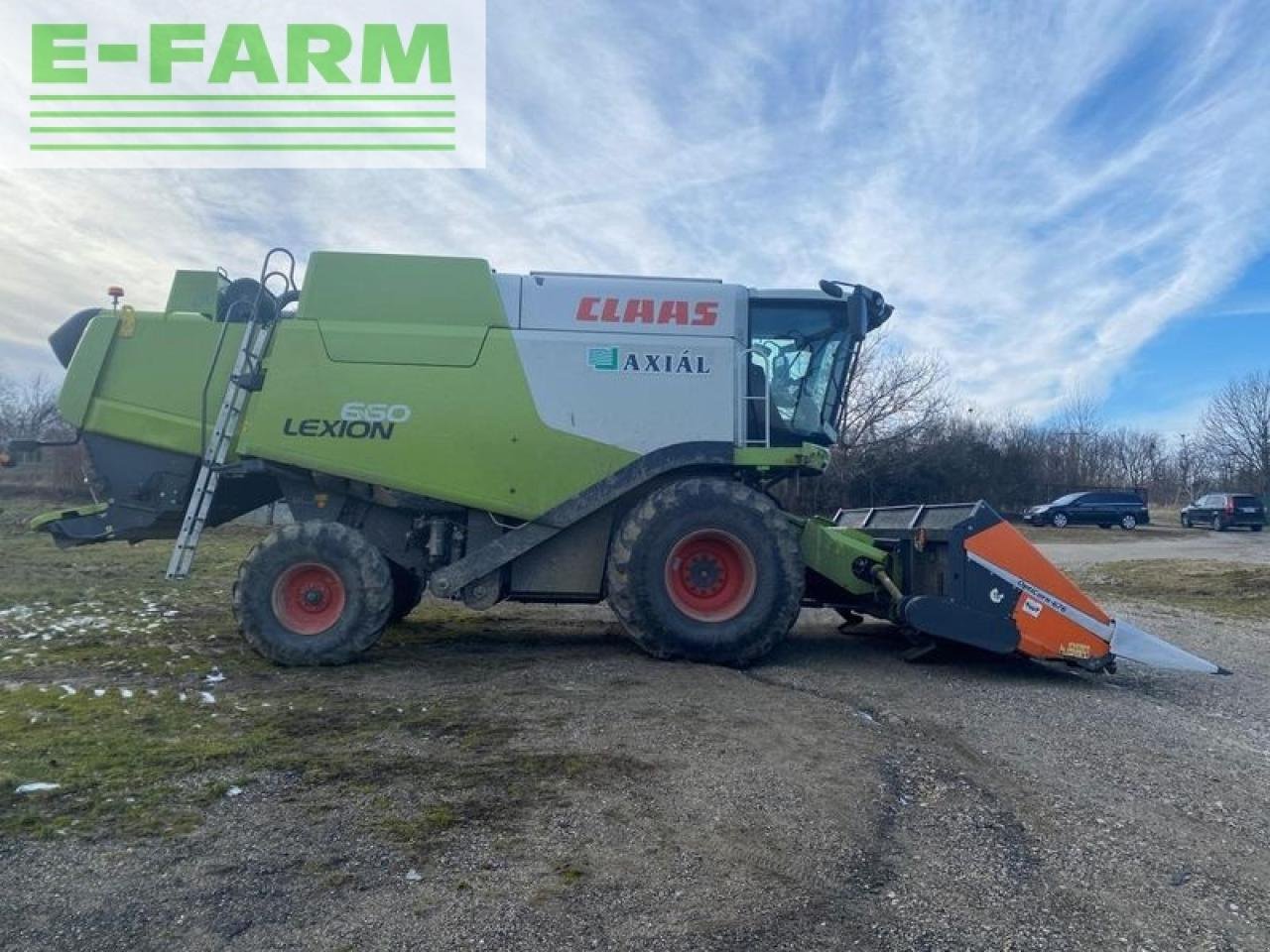 Mähdrescher Türe ait CLAAS lexion 660, Gebrauchtmaschine içinde SZEGED (resim 8)