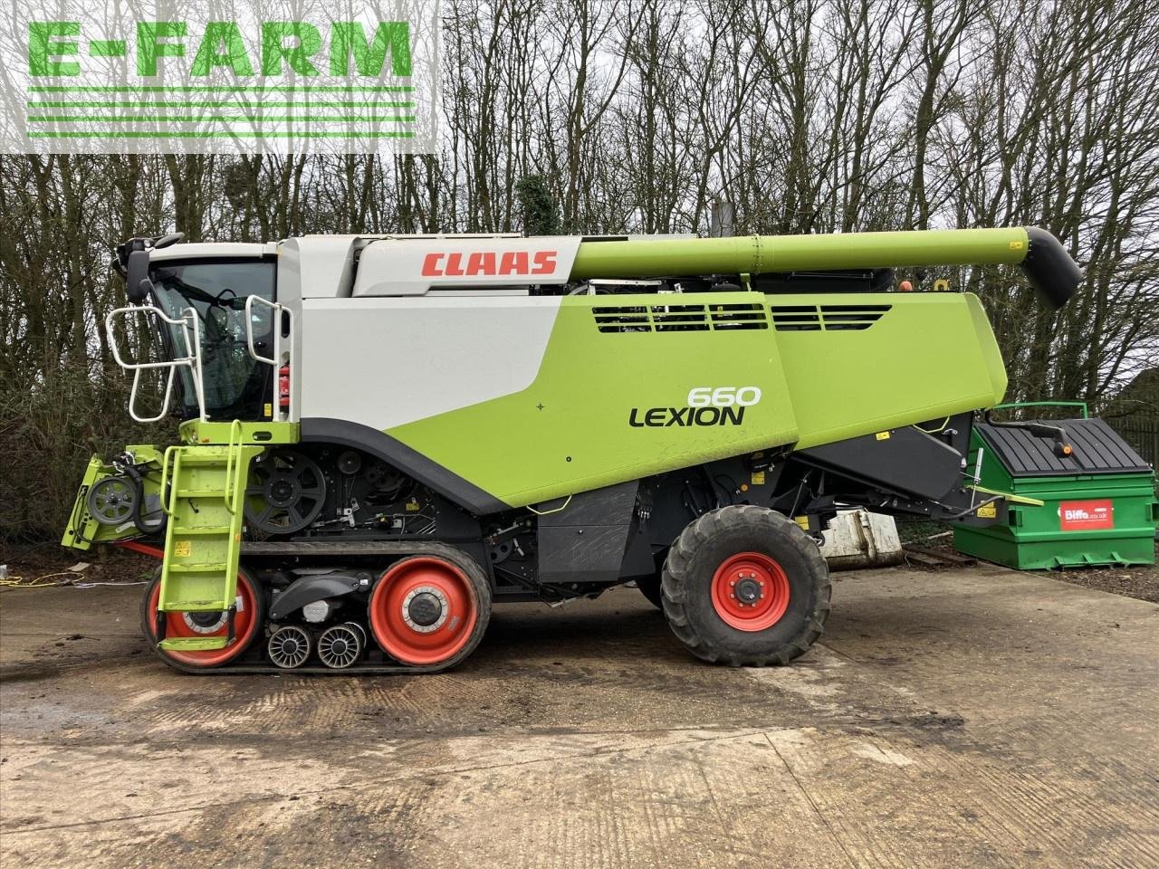 Mähdrescher типа CLAAS LEXION 660, Gebrauchtmaschine в SUFFOLK (Фотография 2)