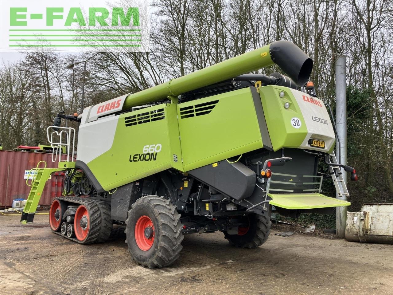 Mähdrescher typu CLAAS LEXION 660, Gebrauchtmaschine v SUFFOLK (Obrázek 3)