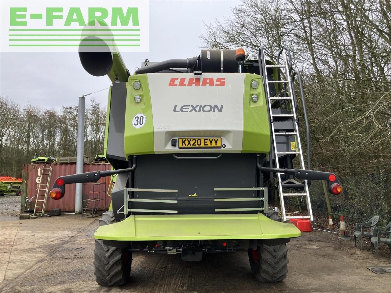 Mähdrescher typu CLAAS LEXION 660, Gebrauchtmaschine v SUFFOLK (Obrázek 4)