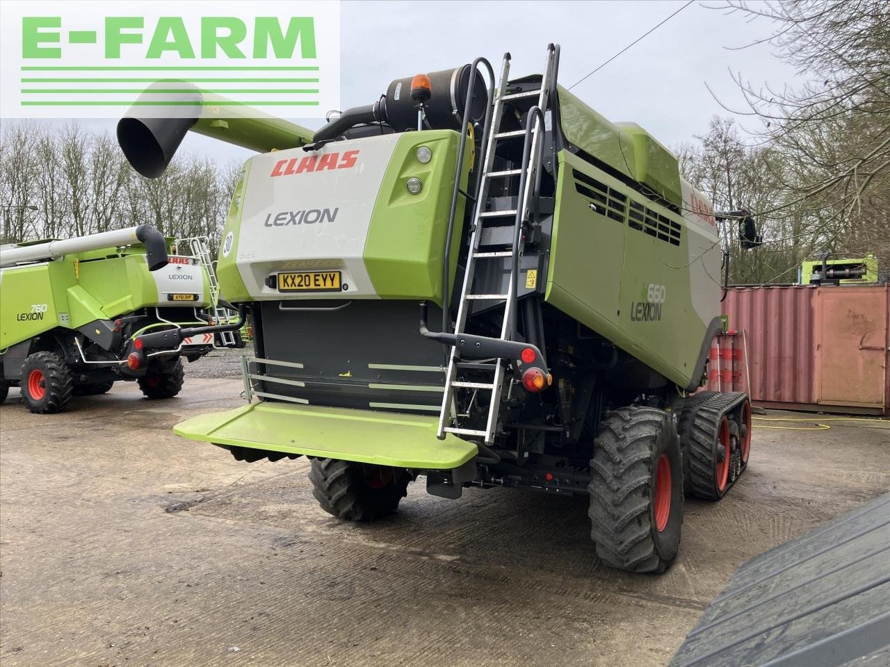 Mähdrescher tipa CLAAS LEXION 660, Gebrauchtmaschine u SUFFOLK (Slika 5)