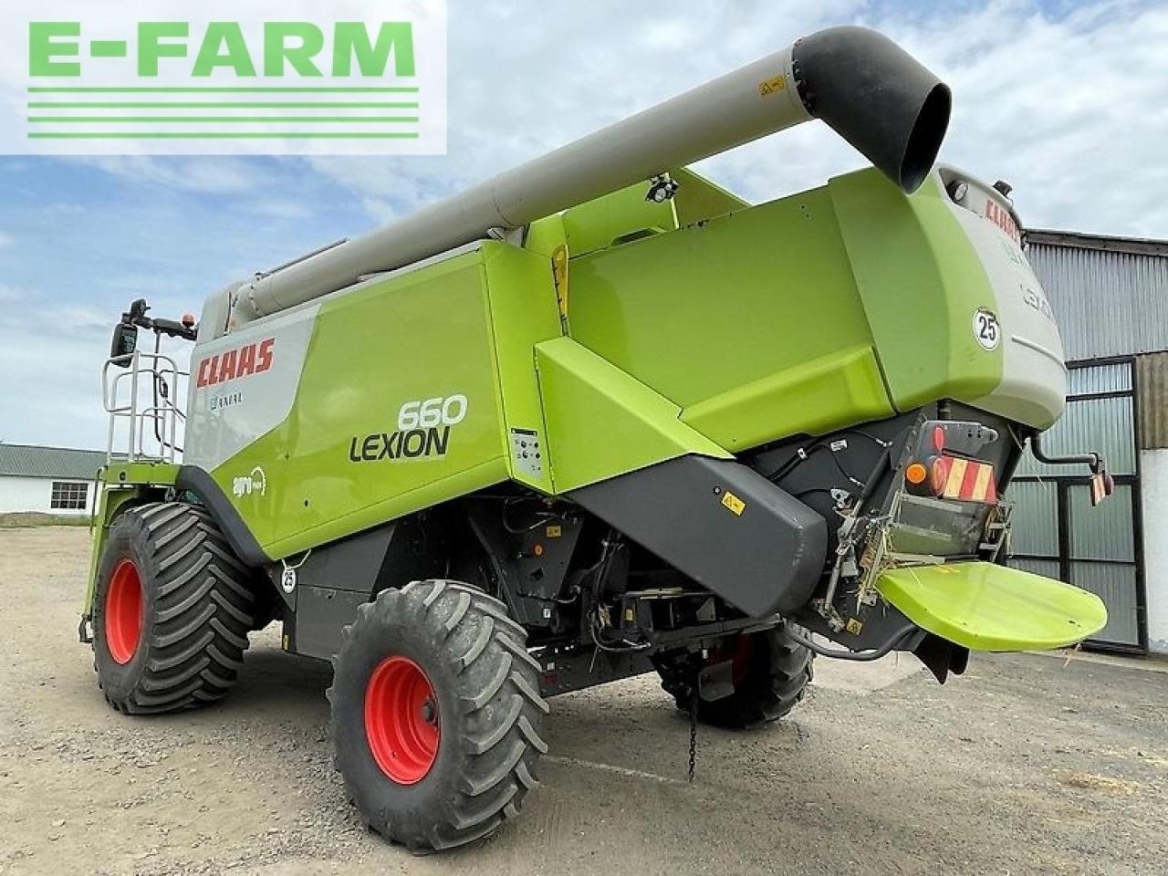 Mähdrescher του τύπου CLAAS lexion 660, Gebrauchtmaschine σε SZEGED (Φωτογραφία 5)