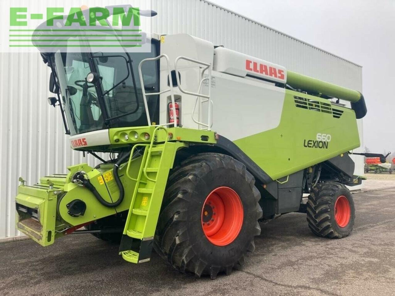 Mähdrescher Türe ait CLAAS lexion 660, Gebrauchtmaschine içinde CHEMINOT (57 - MOSELLE) (resim 1)