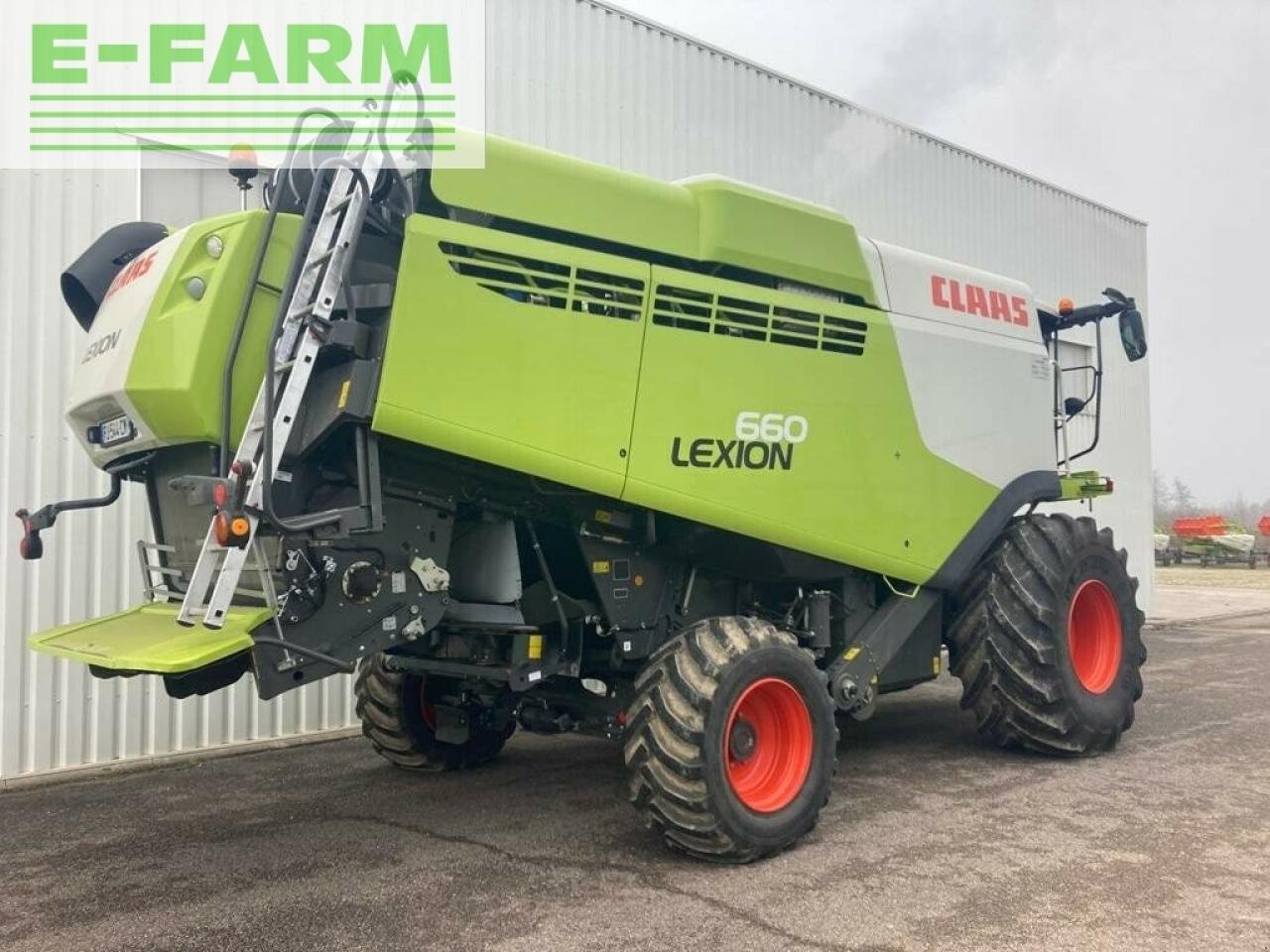 Mähdrescher typu CLAAS lexion 660, Gebrauchtmaschine w CHEMINOT (57 - MOSELLE) (Zdjęcie 4)