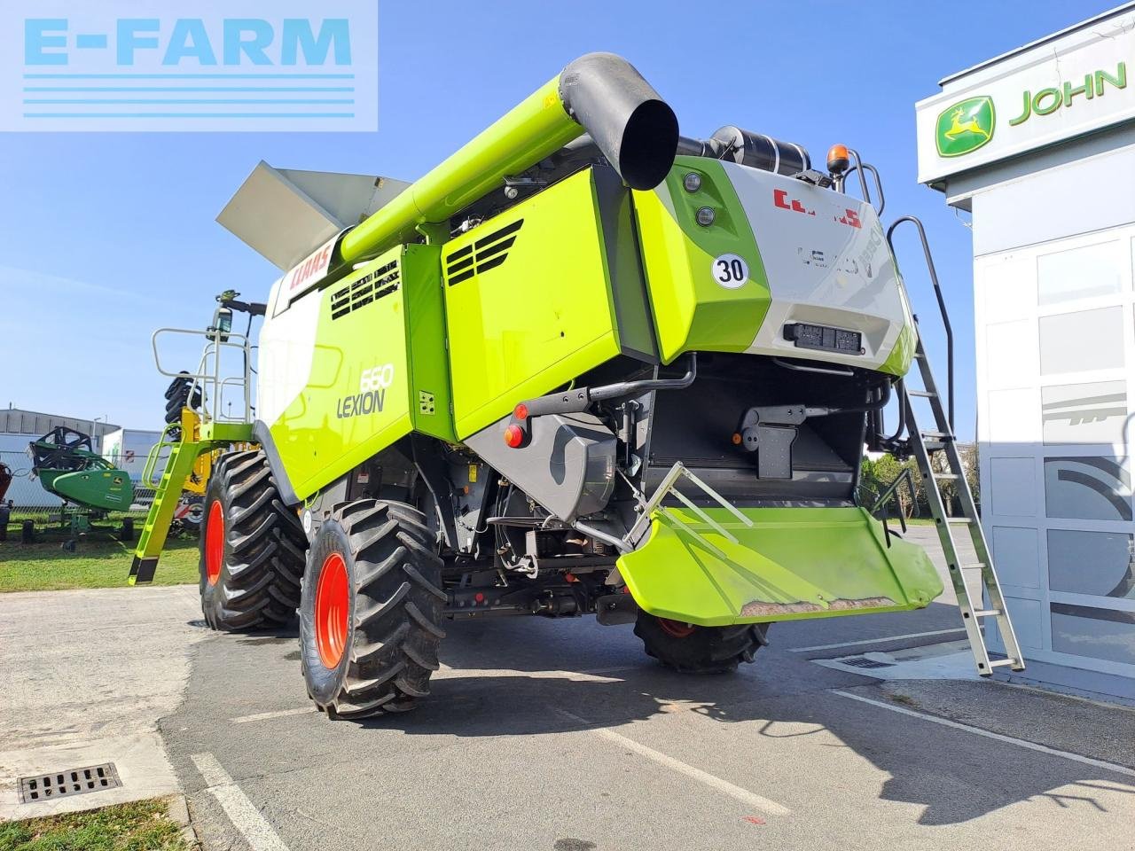 Mähdrescher des Typs CLAAS Lexion 660, Gebrauchtmaschine in OSIJEK (Bild 17)