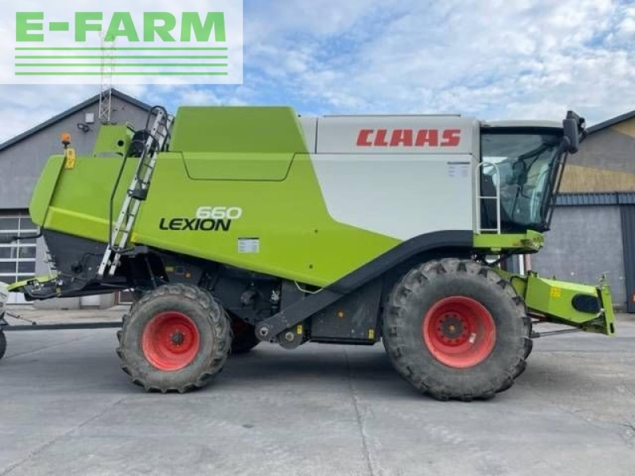 Mähdrescher del tipo CLAAS lexion 660, Gebrauchtmaschine en G?ÓWCZYCE (Imagen 4)