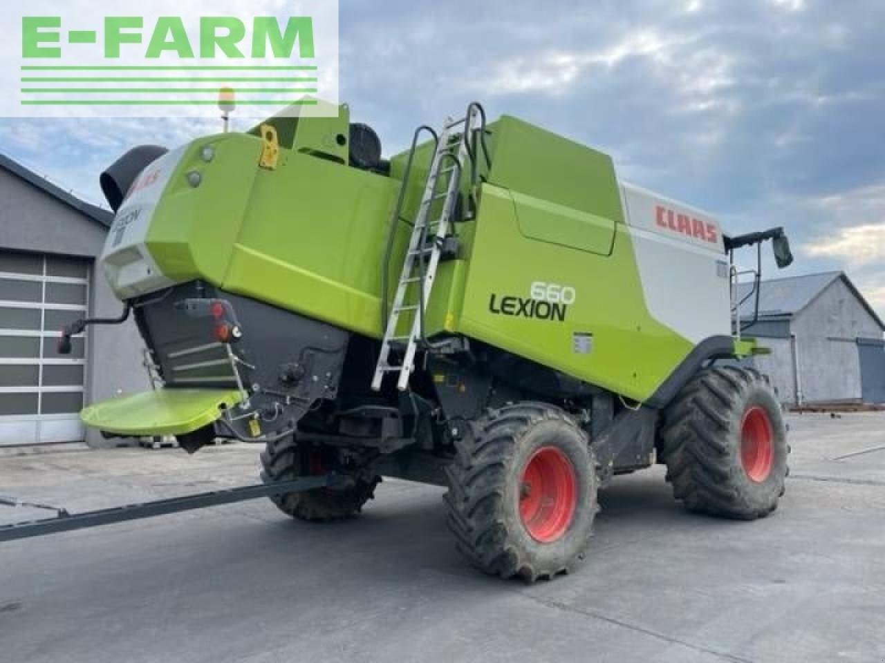 Mähdrescher del tipo CLAAS lexion 660, Gebrauchtmaschine en G?ÓWCZYCE (Imagen 5)