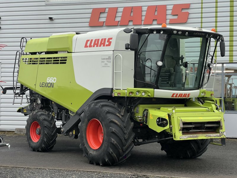 Mähdrescher des Typs CLAAS LEXION 660, Gebrauchtmaschine in Gannat (Bild 1)