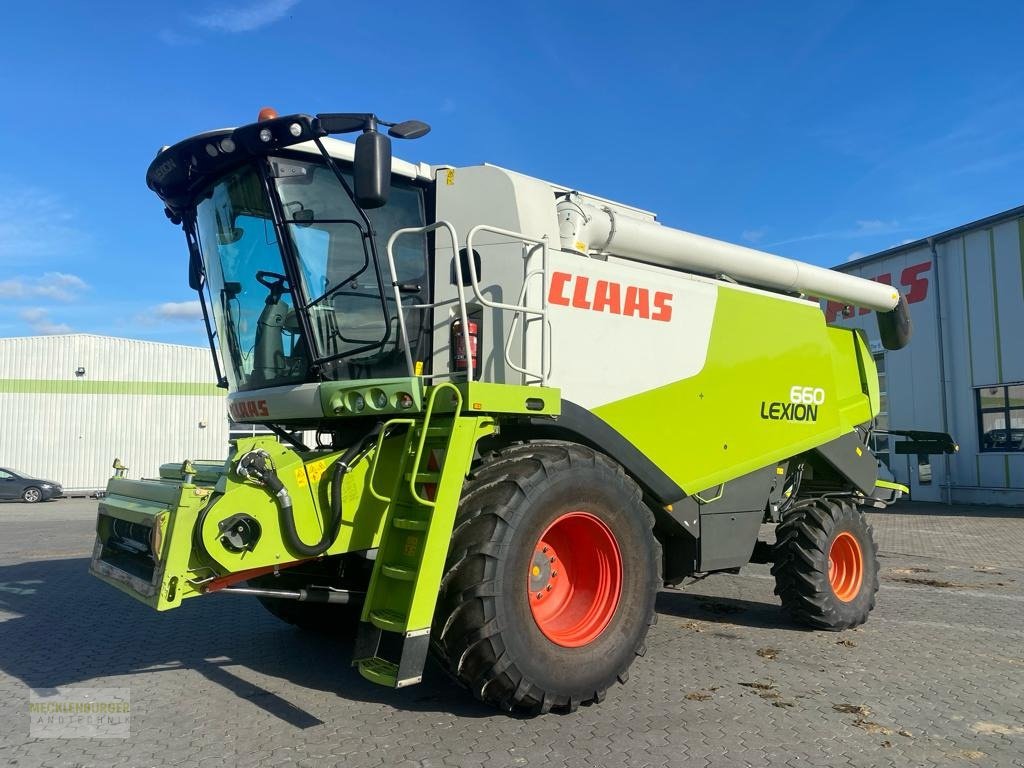 Mähdrescher des Typs CLAAS Lexion 660, Gebrauchtmaschine in Mühlengeez (Bild 1)