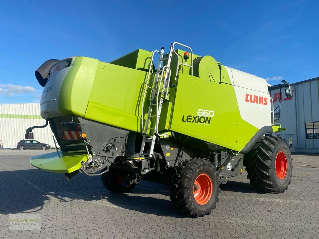 Mähdrescher Türe ait CLAAS Lexion 660, Gebrauchtmaschine içinde Mühlengeez (resim 4)